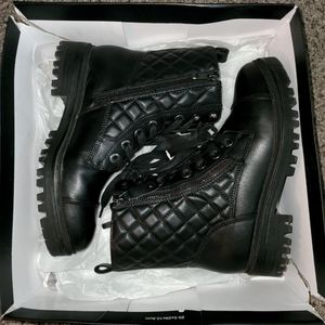 Nine West Women's Combat Boots sz 6